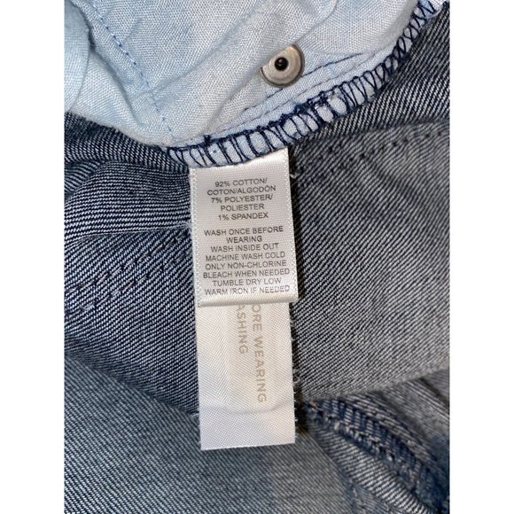 Women's Ann Taylor Loft Modern Skinny Zipper Ankle Jeans Size 28/6 - Picture 14 of 15